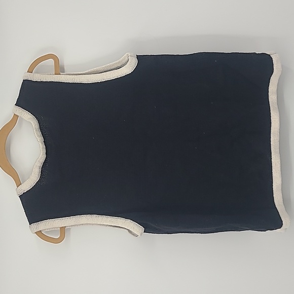 Grannycore Holiday editions knit Christmas sweater vest large Santa - Picture 8 of 8